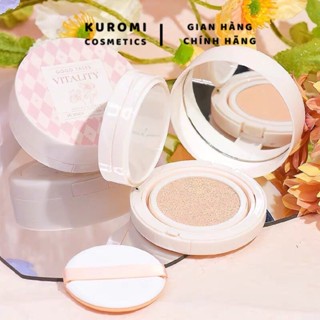 [CÓ SẴN] Cushion Phấn Phủ 2 in 1 Kết Hợp 2 Tầng GOGO TALES VITALITY Lì Mịn Cả Ngày Dài, Che Khuyết Điểm Và Kiềm Dầu