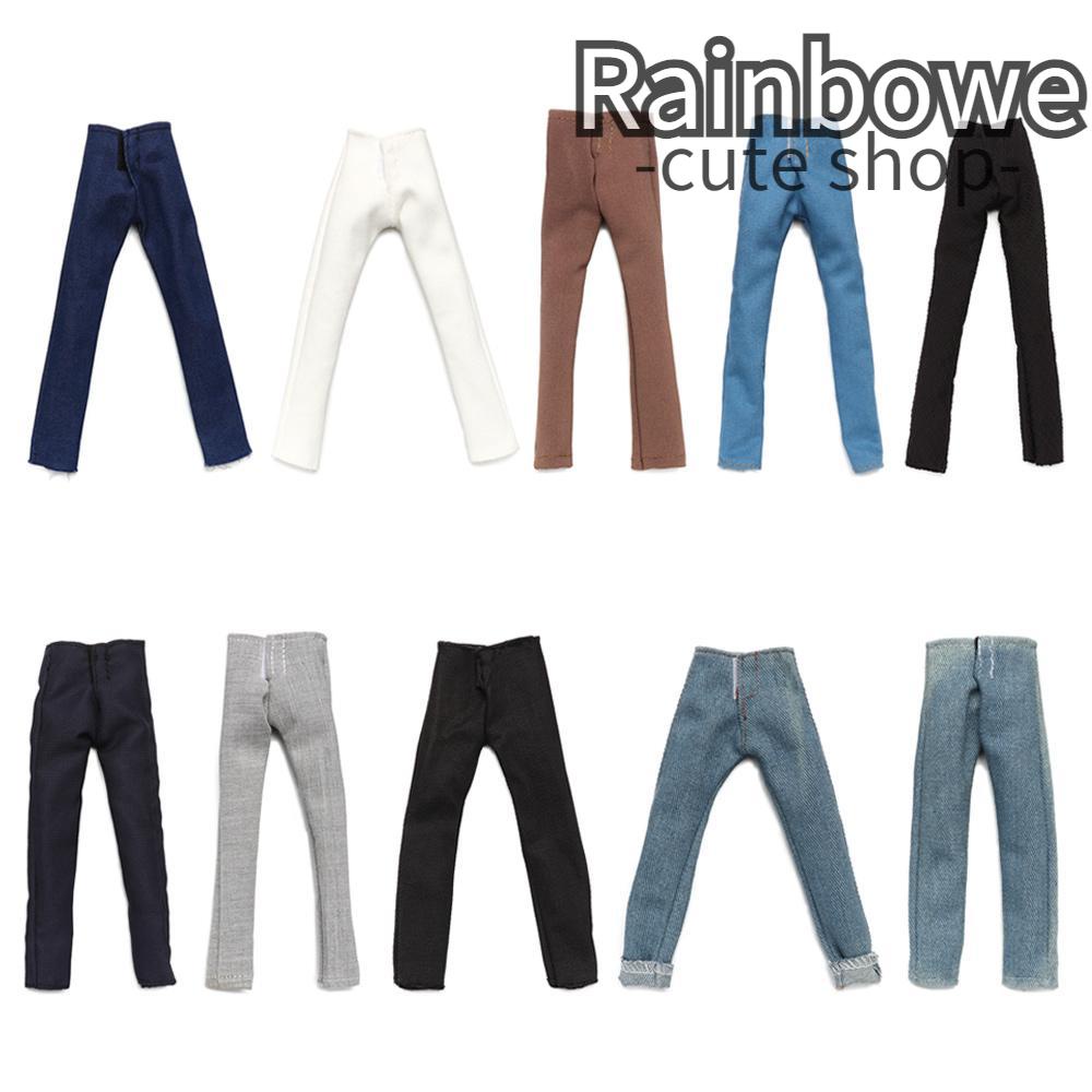 Quần jeans mini chất lượng cao cho búp bê tỉ lệ 1:6