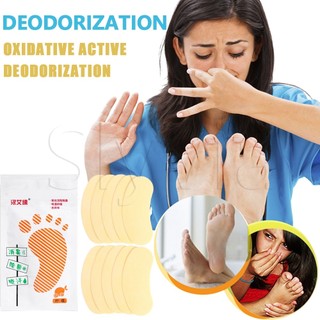 Hộp 10 Miếng Dán Giày Thể Thao Khử Mùi Hôi Chăm Sóc Bàn Chân