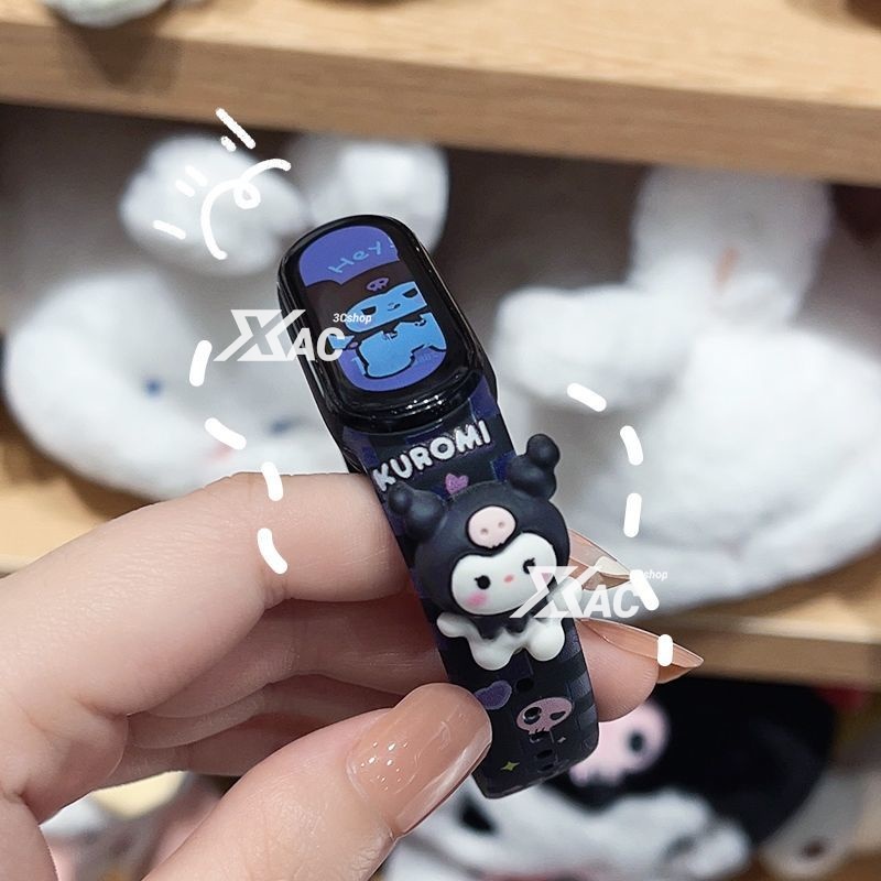 Dây Đeo Thay Thế Họa Tiết Hoạt Hình Cho Mi Band 8 Mi Band 7 Mi Band 5 Mi Band 8 / 7 / 6 / 5