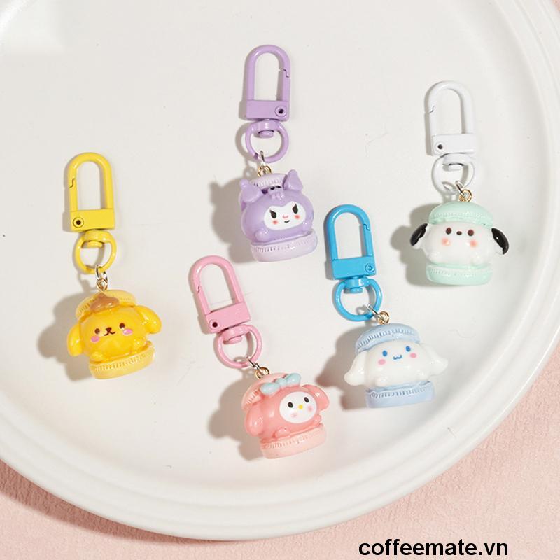 ⚡Móc Khóa Ba Chiều Hình Cún Kuromi Cinnamon Màu Macaron Dễ Thương Phong Cách Nhật Bản Dành Cho Bạn Gái