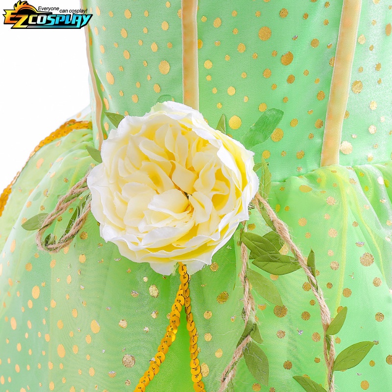 Đầm Hóa Trang Công Chúa Disney Tinkerbell Cho Bé Gái