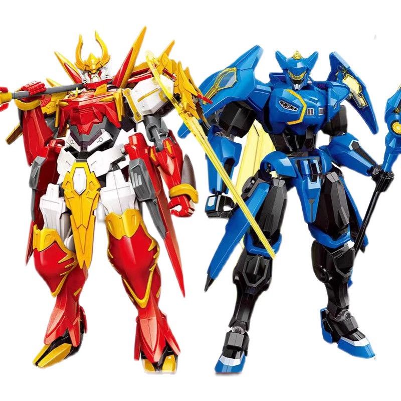 Mô Hình Lắp Ráp Nhân Vật Sun Wukong Zero Ngọn Lửa Đỏ Handmade Dành Cho Bé Trai