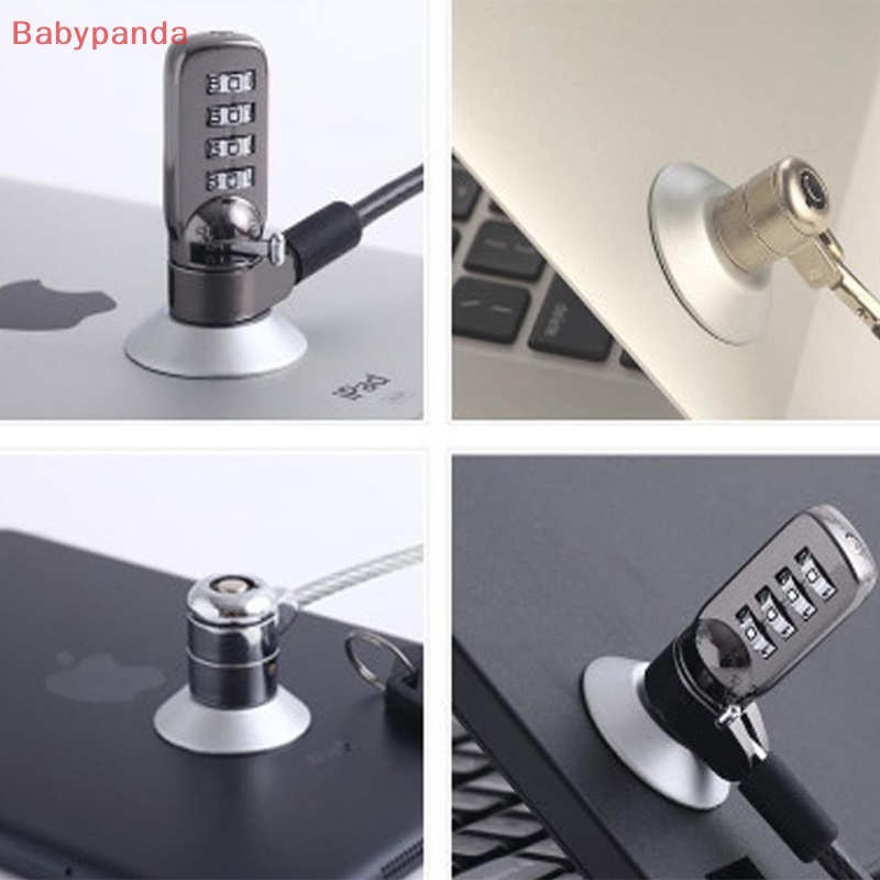 Đế Khóa Dây Cáp Kết Hợp Bảo Vệ Chống Trộm Cho Máy Tính Laptop