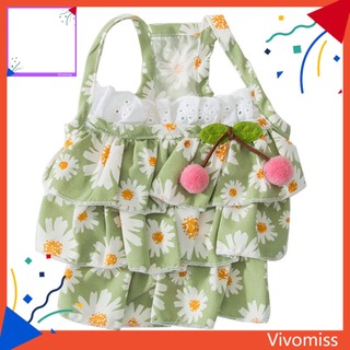 Chân váy xếp ly mỏng dễ thương cho mèo cưng