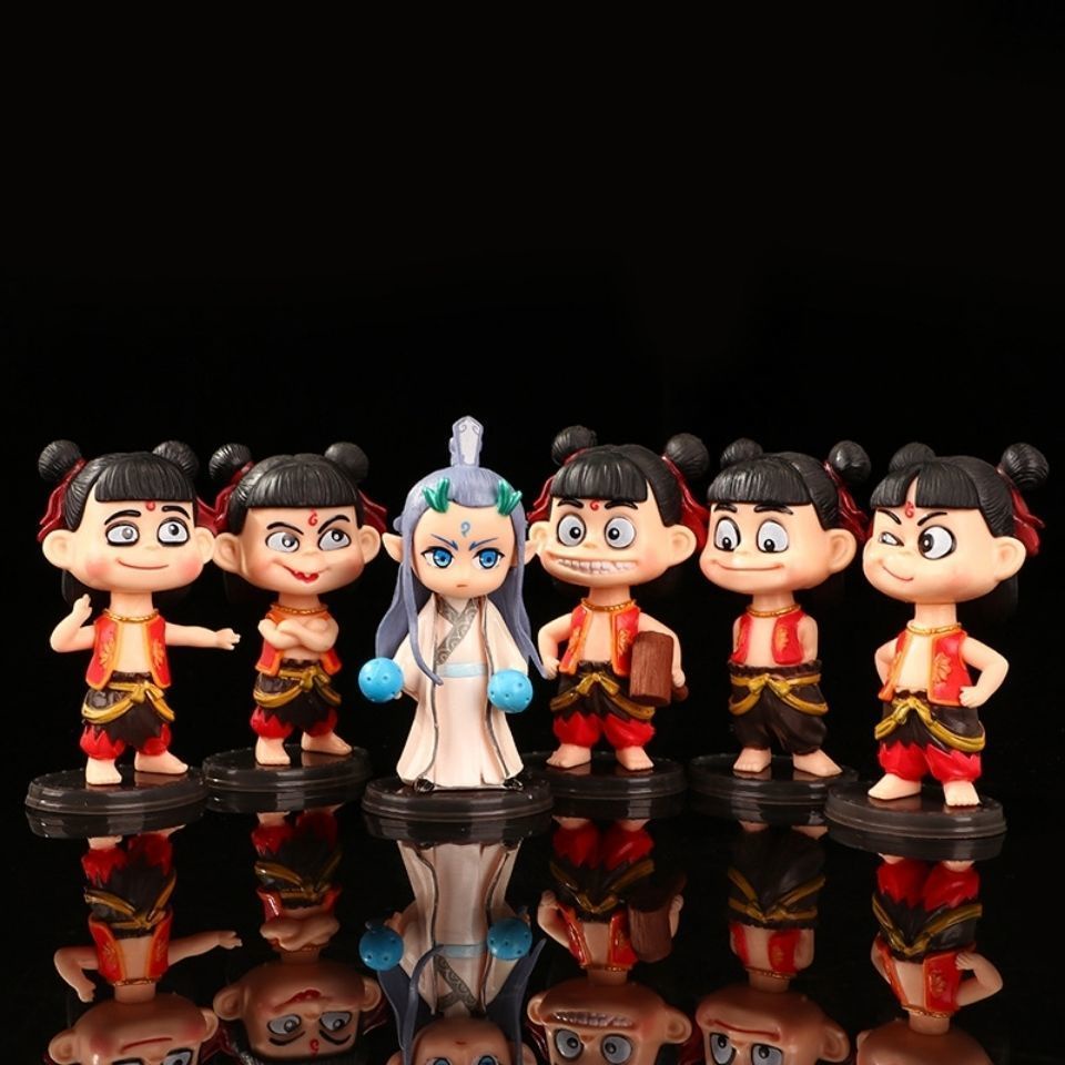 Búp Bê Trang Trí Hình Cậu Bé Quỷ nezha