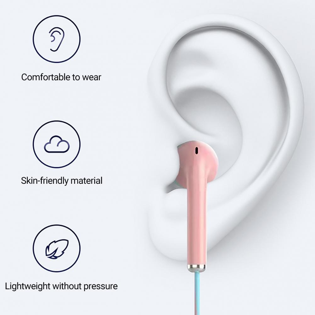 Tai Nghe Nhét Tai Jack 3.5mm Có Micro Chuyên Dụng Cho Điện Thoại Máy Tính