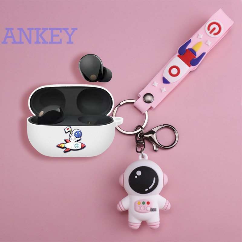 For Sony WF-1000XM5 Case 1000xm5 Protective silicone Cute Cartoon Covers Bluetooth Earphone Shell Headphone Portable