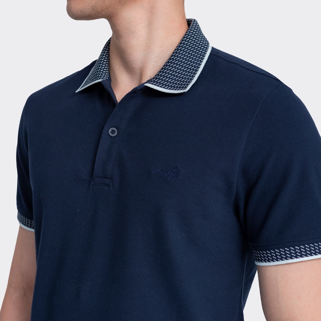 Áo polo nam ngắn tay ARISTINO phom Regular fit, chất liệu Cotton thoáng mát, thấm hút tốt - APS169S3