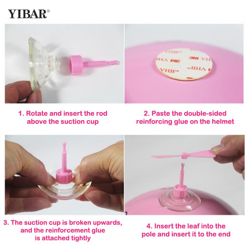 Cốc Hút Bằng Tre Trang Trí Mũ Bảo Hiểm / Xe Máy Điện / Mũ Bảo Hiểm diy Thời Trang