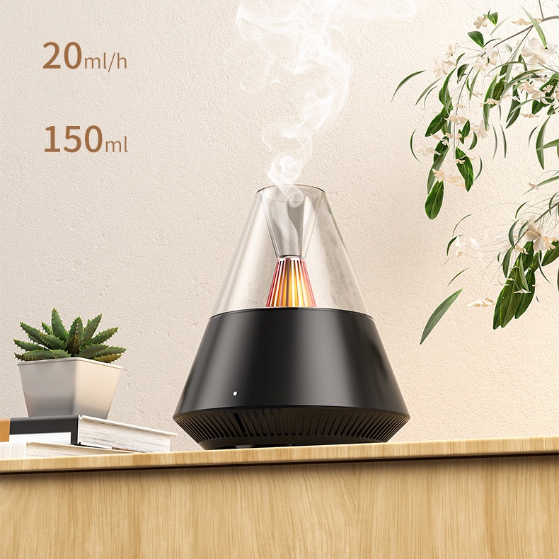 Fnelse Máy Phun Sương Tạo Độ Ẩm Không Khí Có Đèn Ngủ Điều Khiển Từ Xa Yên Tĩnh Cỡ Lớn