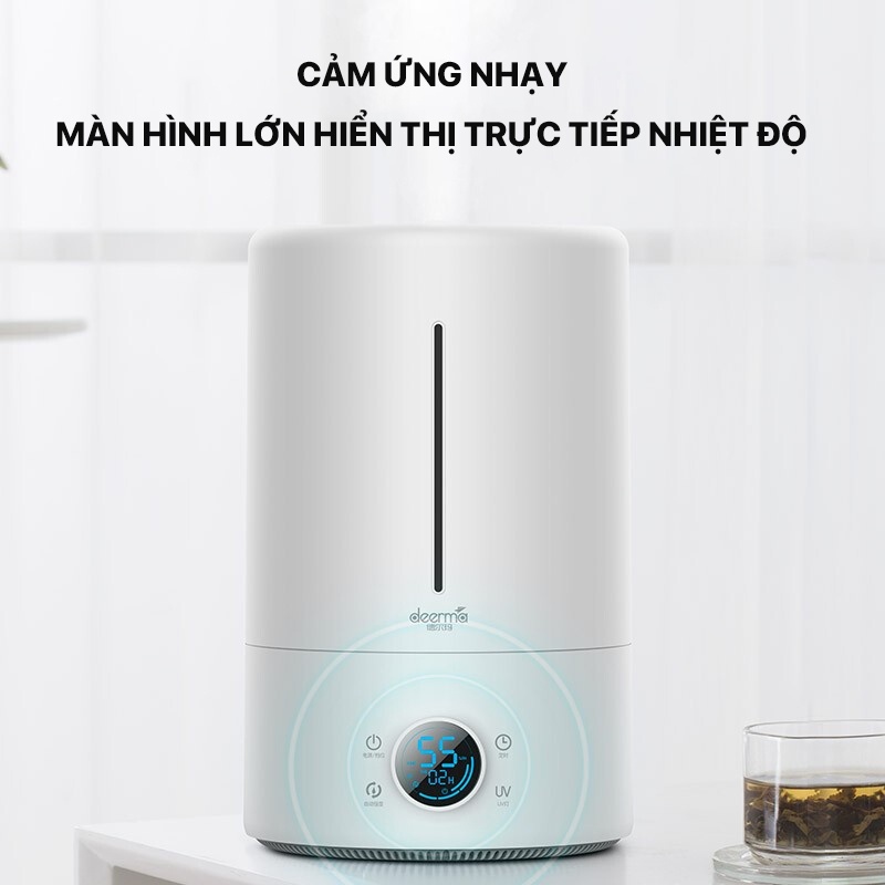 [Giảm 100% tối đa 100K đơn 400K trong livestream ] Máy tạo độ ẩm không khí Deerma F628S