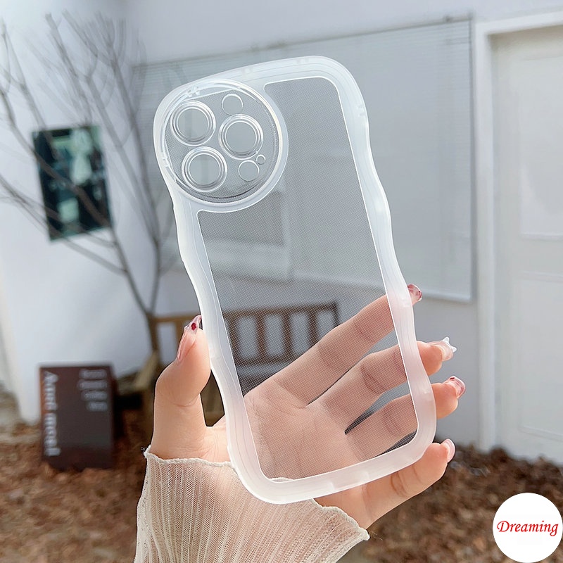 Ốp Điện Thoại Trong Suốt Họa Tiết Mắt To Dành Cho OPPO Reno 8T 8 7 6 5 4 4G 5G F11 Pro F9 F1S F7 F5 Youth