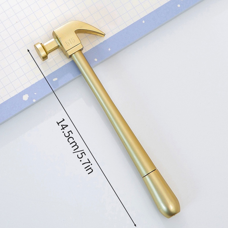 Hình dạng búa sáng tạo bút học sinh bút mực hình dạng móng vuốt dễ thương bút ký văn phòng phẩm vui nhộn