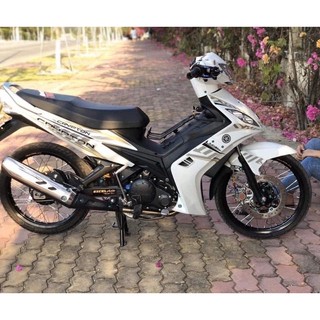 Tem rời ex 2010 crypton x xe trắng bạc