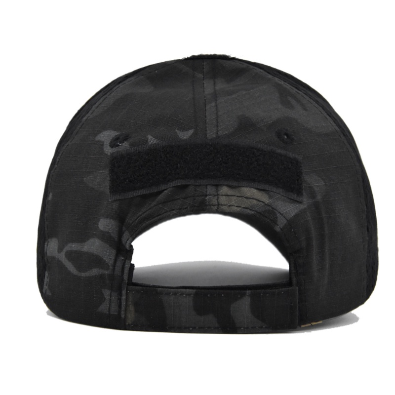 Mũ leo núi ngoài trời mũ chống nắng mũ thêu mũ bóng chày quạt quân sự mũ chiến thuật