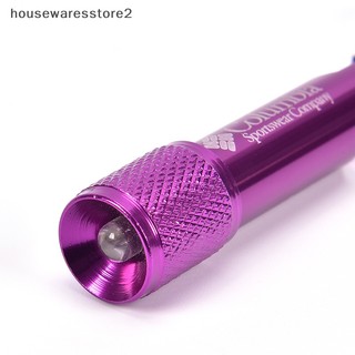 [housewaresstore2] Đèn pin mini keychain led pocket torch light flashlight boutique