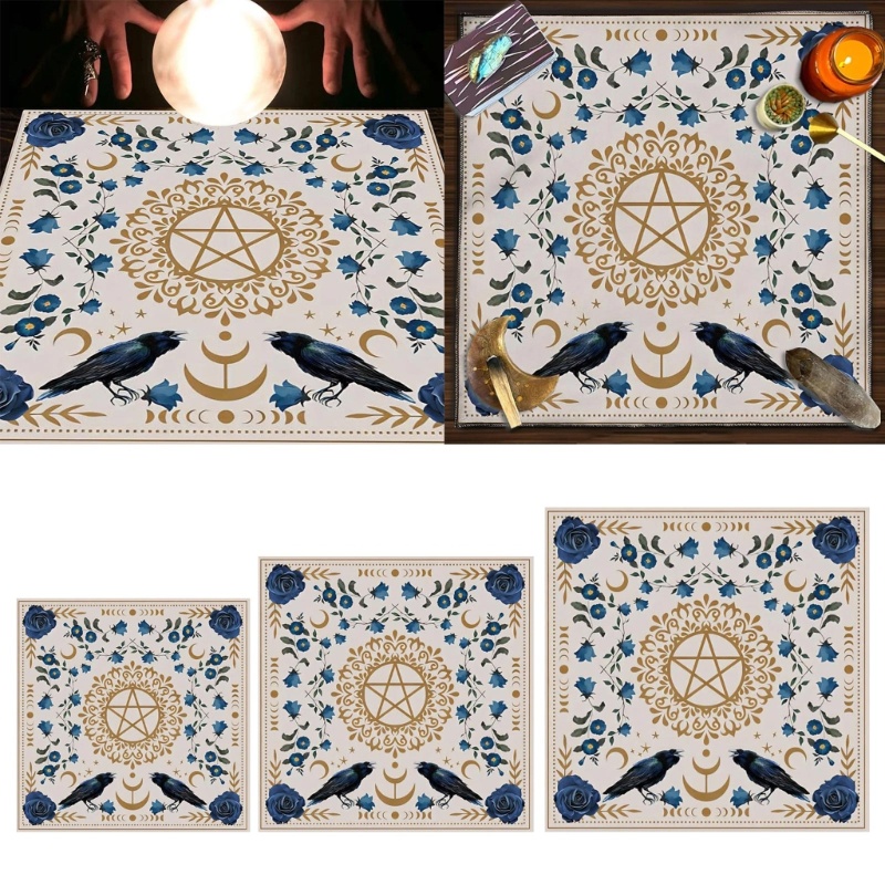 Xi Thảm Trải Bàn Chơi Bài tarot 50 X 50 60 X 60 75 X 75Cm