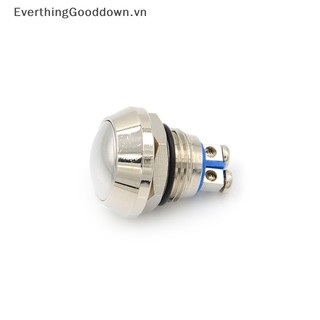 Everthinggooddown hot sale kim loại chống thấm nước 12mm công tắc nút nhấn tạm thời vn