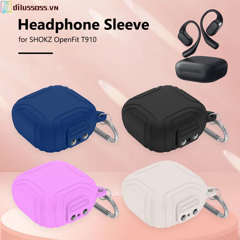 Bao đựng tai nghe bằng silicon bao đựng tai nghe anti-loss cho shokz openfit t910
