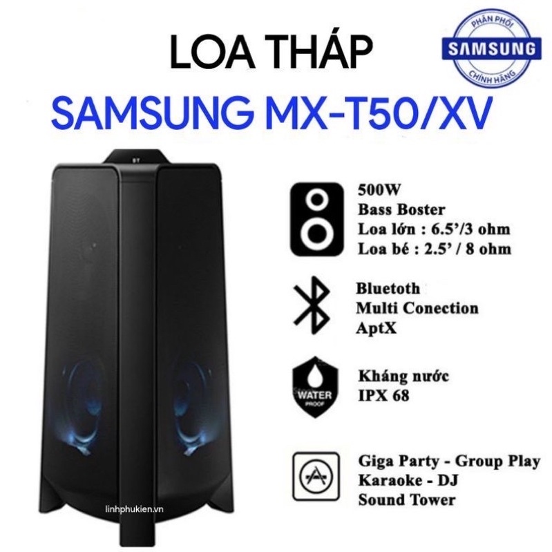 Loa Tháp Samsung MX - T50 /XV hàng chính hãng cao cấp mới 100% bảo hành 12 tháng