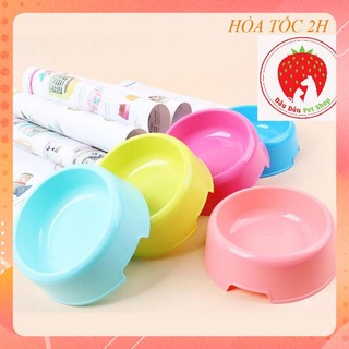 Bát ăn nhựa đơn cho chó mèo