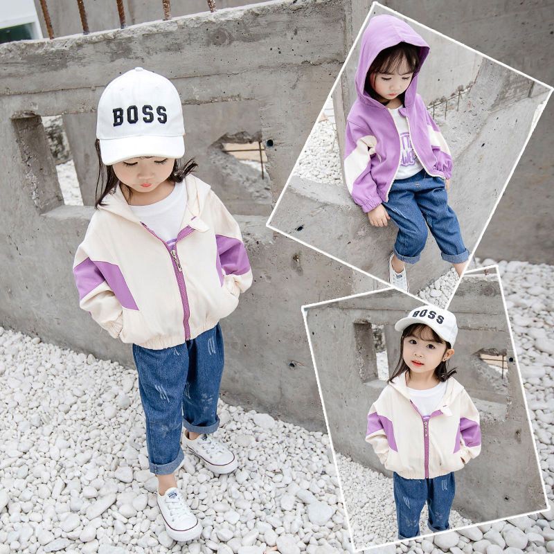 Áo khoác IQ ANGEL thời trang xuân thu dành cho trẻ em từ 1-6 tuổi