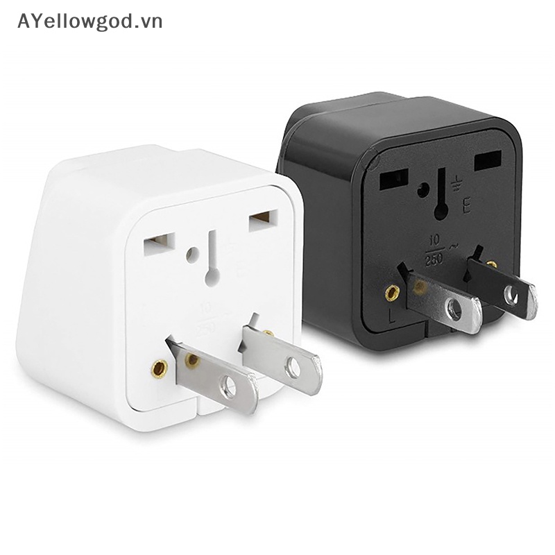 Bộ chuyển đổi phích cắm đa năng ayellowgod wd-6 của mỹ bộ chuyển đổi bộ sạc 10a / 250v bộ chuyển đổi nguồn du lịch bộ chuyển đổi phích cắm vn