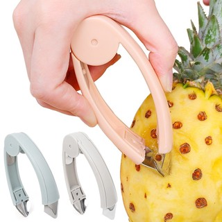 Pineapple corer slicer / thép không gỉ strawberry huller fruit peeler slicer cutter / pineapple eye remover clip strawberry huller fruits peeler / phụ kiện nhà bếp gia đình /