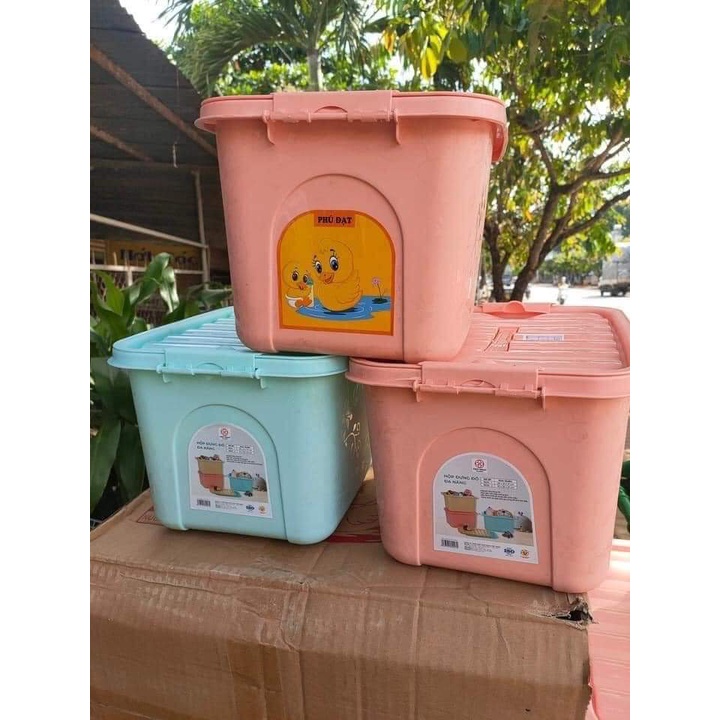 Thùng 10 gói  khăn ướt vịt vàng Phú đạt kháng khuẩn an toàn cho bé