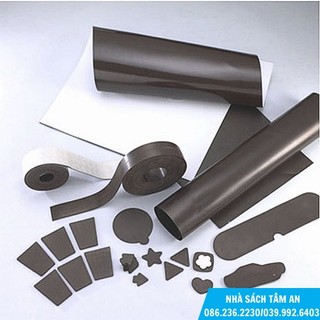 Nam châm lá khổ A4- Nam châm dẻo dễ dàng cắt nhiều hình dạng