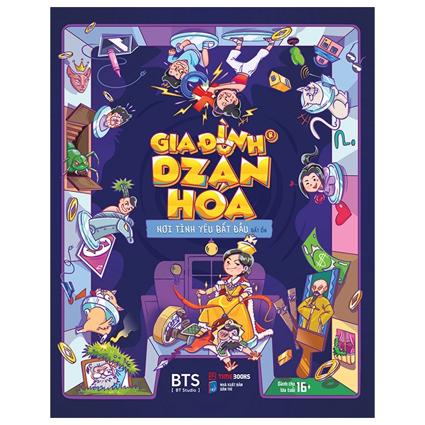 Sách Gia Đình Dzăn Hoá - Nơi Tình Yêu Bắt Đầu Bất Ổn