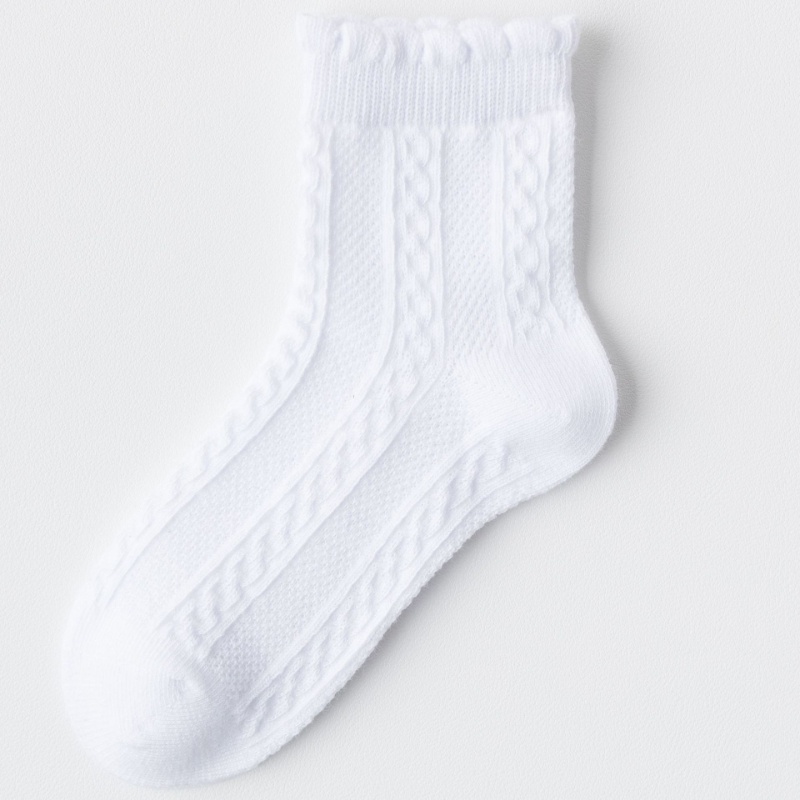 Vớ cotton Mỏng Màu Sắc Xinh Xắn Thời Trang Xuân Thu Cho Bé Gái