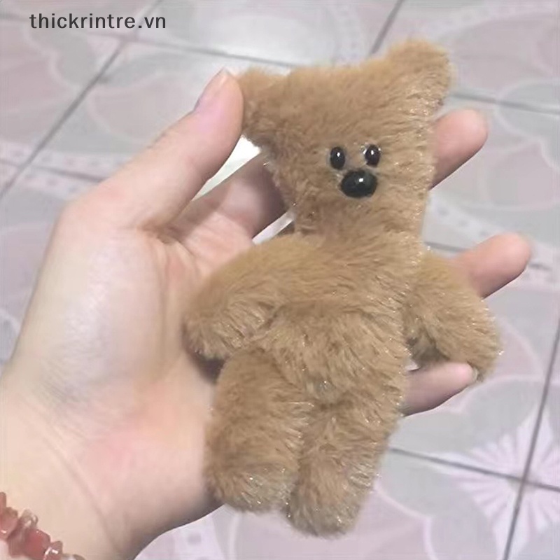 Thi squeak keychain mặt dây chuyền phim hoạt hình búp bê sang trọng dễ thương đồ chơi kawaii túi nhồi bông mềm ch đồ trang trí cho trẻ em quà tặng vn