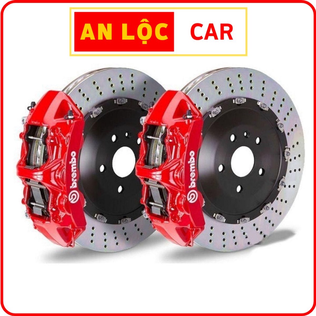 Bộ Ốp Má Phanh Hợp Kim Brembo cho xe ô tô đủ size mâm 14-15-16-17-18-20inch phong cách thể thao, mạnh mẽ Cực Chất