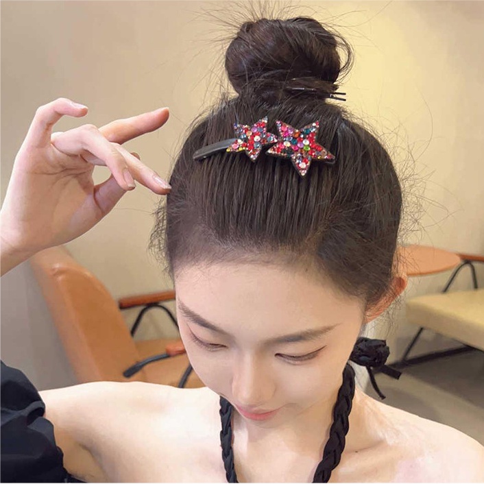 Haimeikang Máy cắt tóc kiểu Kim cương năm cánh mới của quý cô thanh lịch