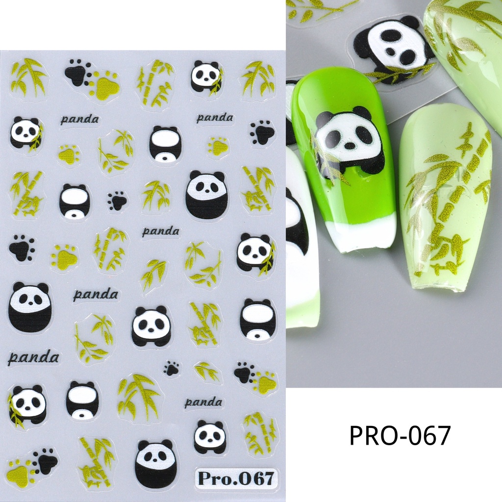 Dễ Thương Miếng Dán Trang Trí Móng Tay 5d Hình Mèo Đen / Bánh waffle / Kem / Cầu Vồng / Quái Vật Nhỏ Xinh