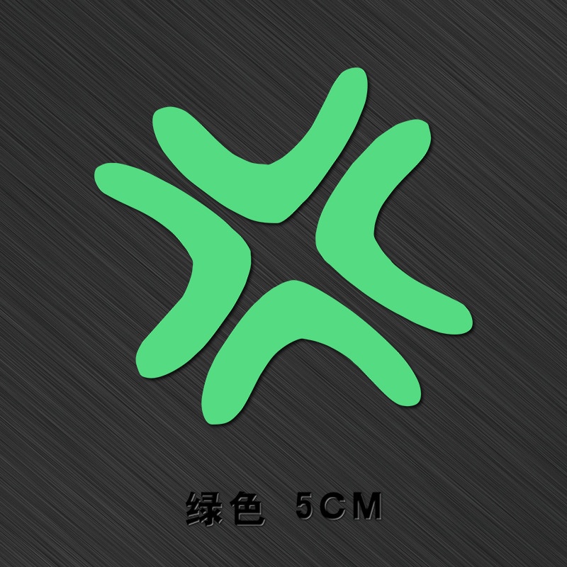 2pc dán phản quang xe tức giận và tức giận với nổ xương sườn phản quang dán xe ô tô xe điện yamaha dán gương phản quang dán trang trí