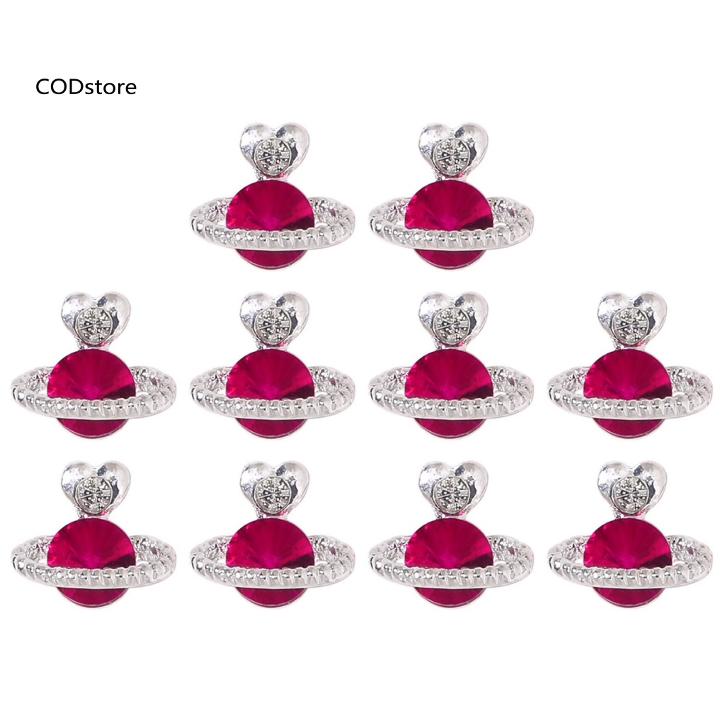 Kdc 10 cái mini rhinestone nail charm cho phụ nữ rhinestone nail art trang trí hiệu ứng hình ảnh tuyệt đẹp