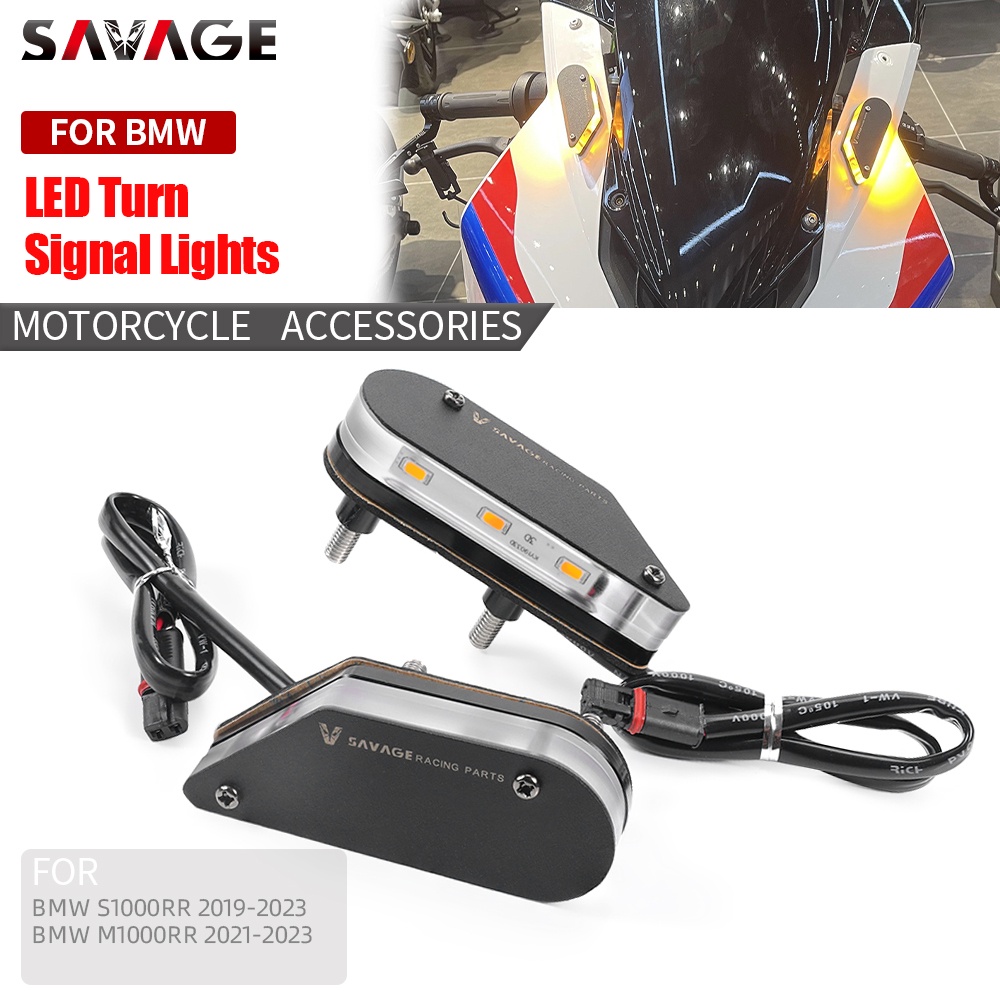 Tấm đế gương xi nhan led phía trước cho bmw s1000rr m1000rr 2019-2023 phụ kiện xe máy đèn xi nhan
