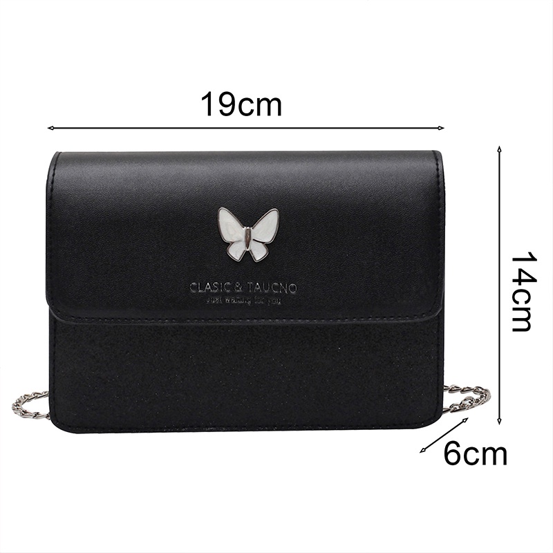 Túi Đeo Chéo Hình Bướm Phong Cách Hàn Quốc