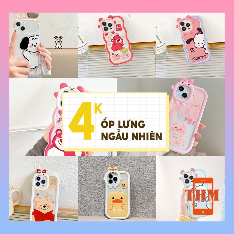 ốp lưng iphone Túi khí gấu dâu tây hoạt hình, vỏ mềm chống rơi trong suốt Cho Iphone 6 / 6S / 6splus / se / 7 / 7plus / 8 / 8plus / X / xs / xsmax / 11 / 12 / 13 / 14 / Plus / Pro / Pro Max-721