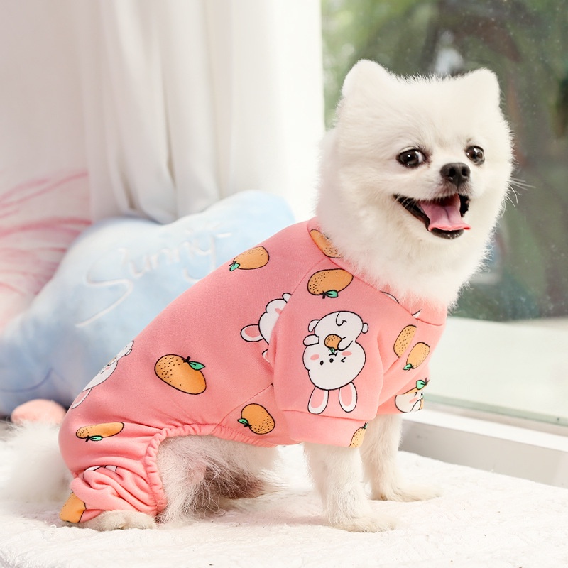 [Áo Nỉ Ấm Thú Cưng] ⚡ Thiết Kế 4 Chân Mặc Full Body Cực Đẹp Dành Cho Thú Cưng