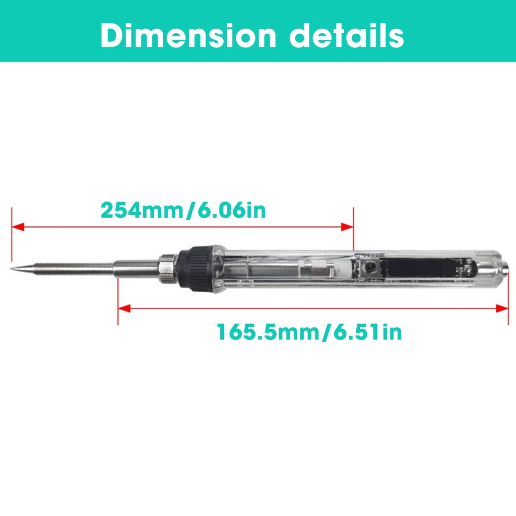 Mỏ Hàn Điện Mini LLKQQ DC 12-24V 72W T12