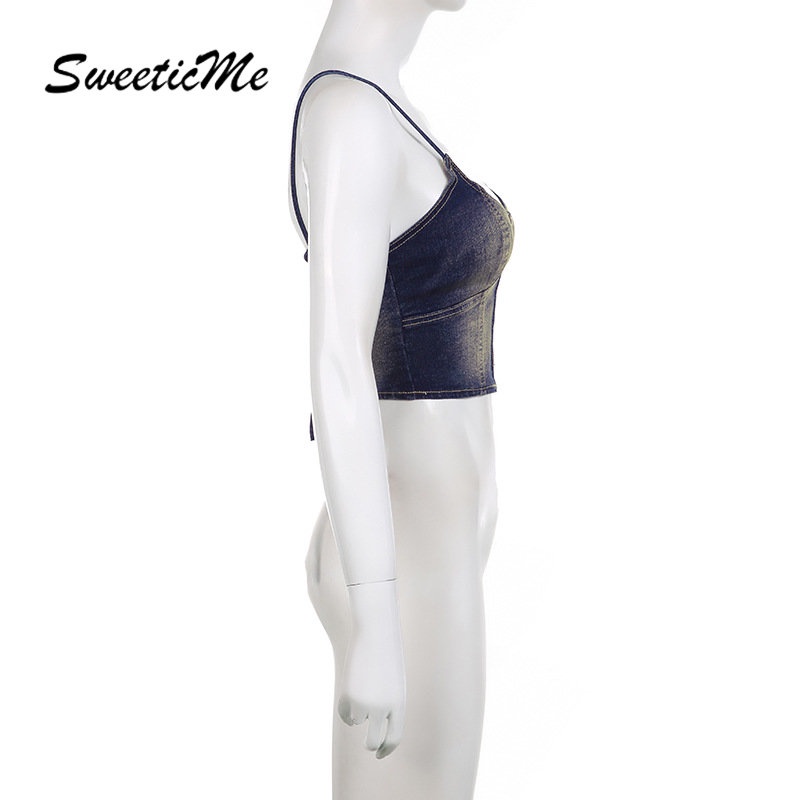 Áo Tank Top Ôm Dáng Phối Khóa Kéo Hở Lưng Quyến Rũ Thời Trang 2023 Cho Nữ