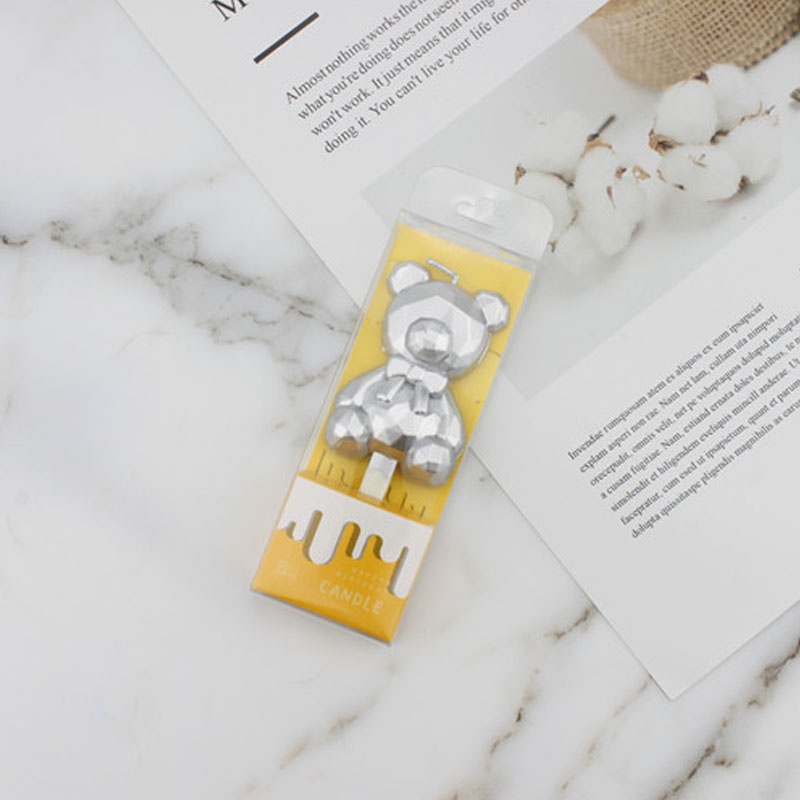 1 Nến Trang Trí Bánh Kem Chủ Đề Động Vật Hoạt Hình