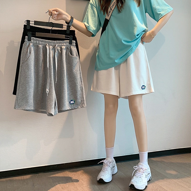 HIIXIIVI Quần Short Thể Thao Dáng Rộng Phong Cách Đường Phố Hàn Quốc Mới 2023