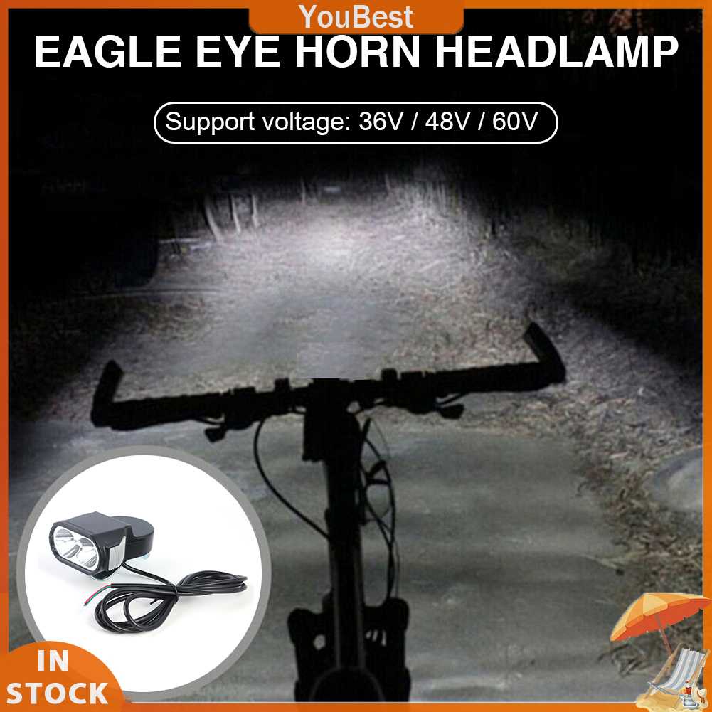 Đèn Pha Led 36V 48V 60V chất lượng cao cho xe đạp điện Chuyên Dụng Cho Xe Đạp Điện thế hệ mới siêu sáng