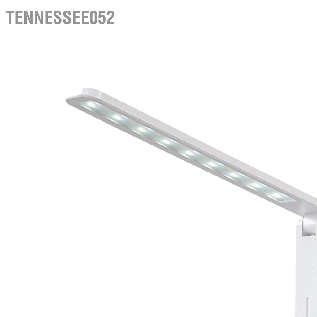 Tennessee052 Đèn LED Để Bàn Bảo Vệ Mắt Trắng Sạc USB Công Tắc Cảm Ứng Gấp Gọn Học Cho Sinh Viên Gia Đình