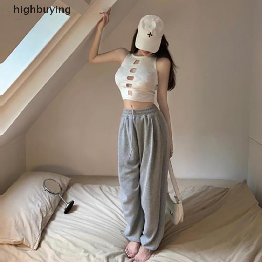 Áo Croptop Dệt Kim Không Tay Cổ Tròn Gợi Cảm Cho Nữ